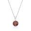 Picture of JANUARY   , 5mm BEZEL PENDANT with CHAIN